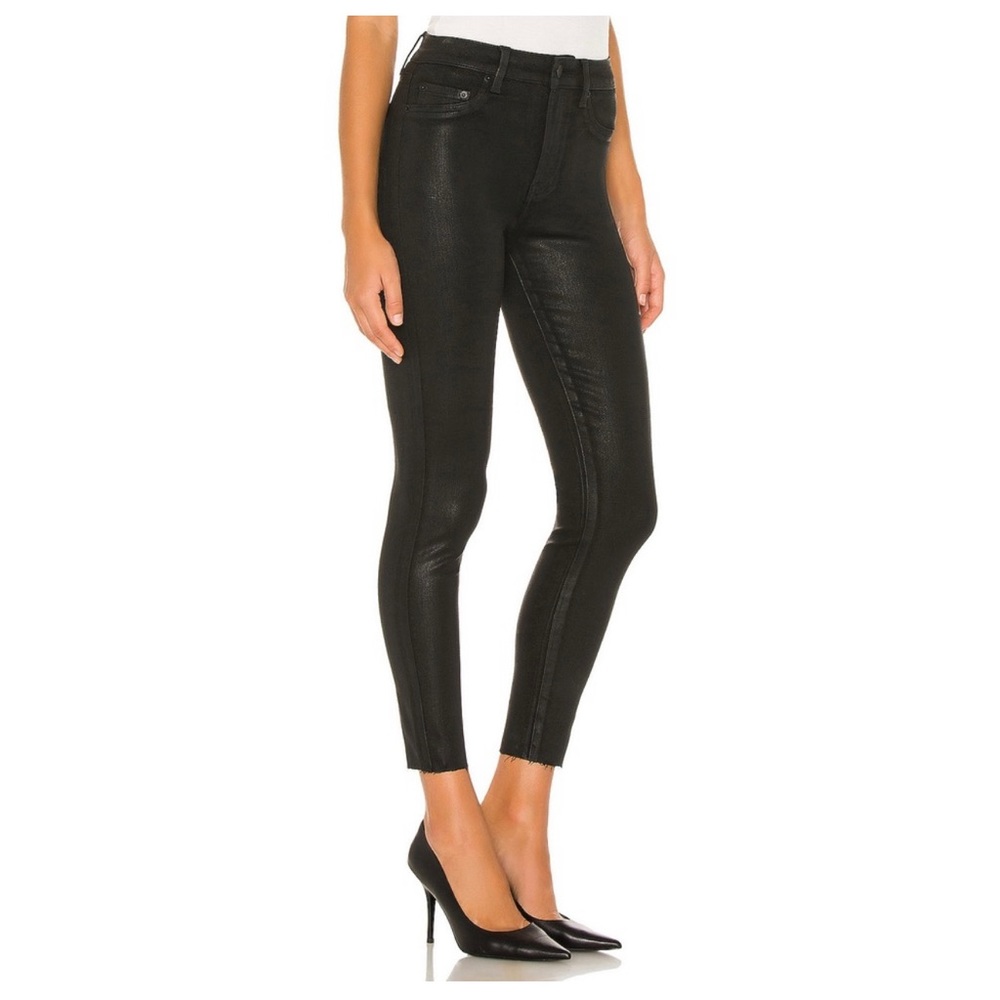 PISTOLA Aline Skinny Jeans Coated Black